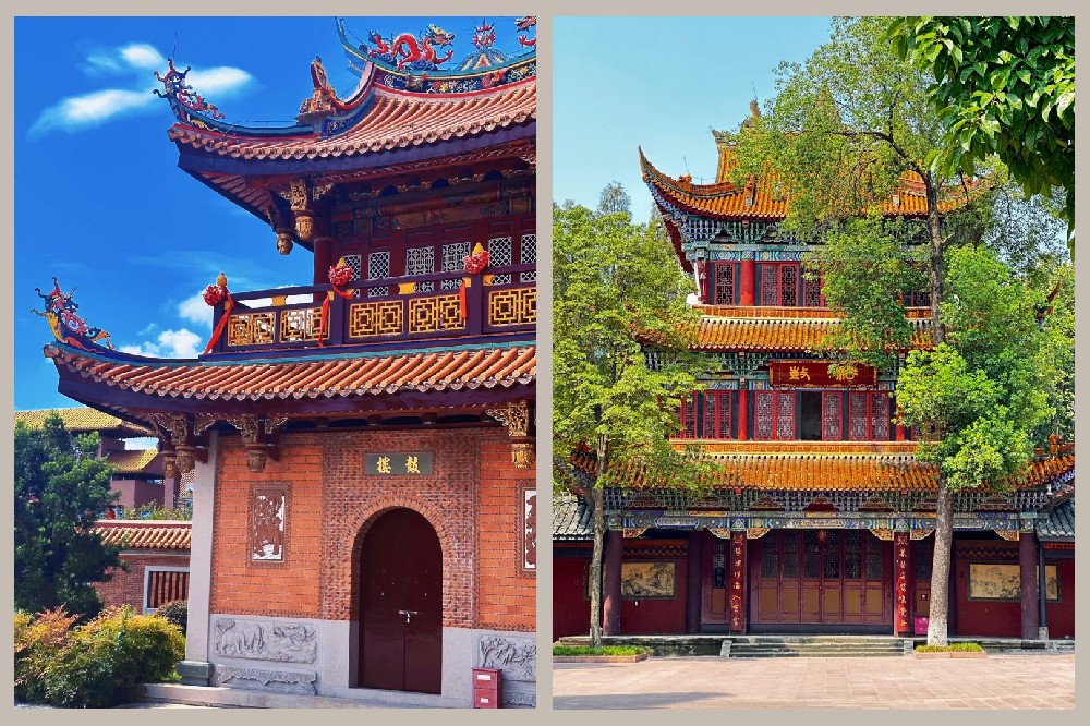 仿古門窗 寺廟 禪院